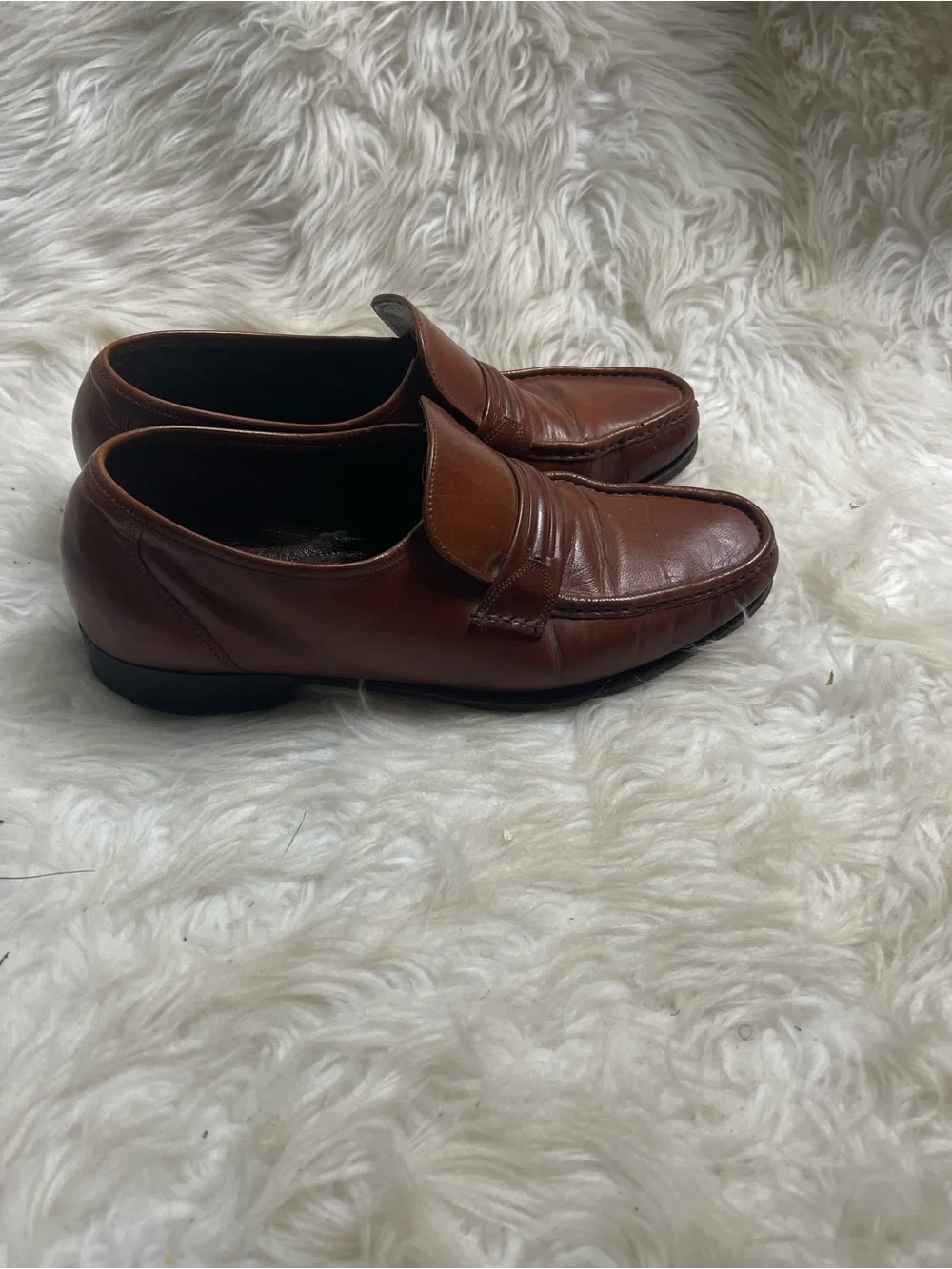 Florsheim Classic Men's Brown Leather Loafers SZ 7.5